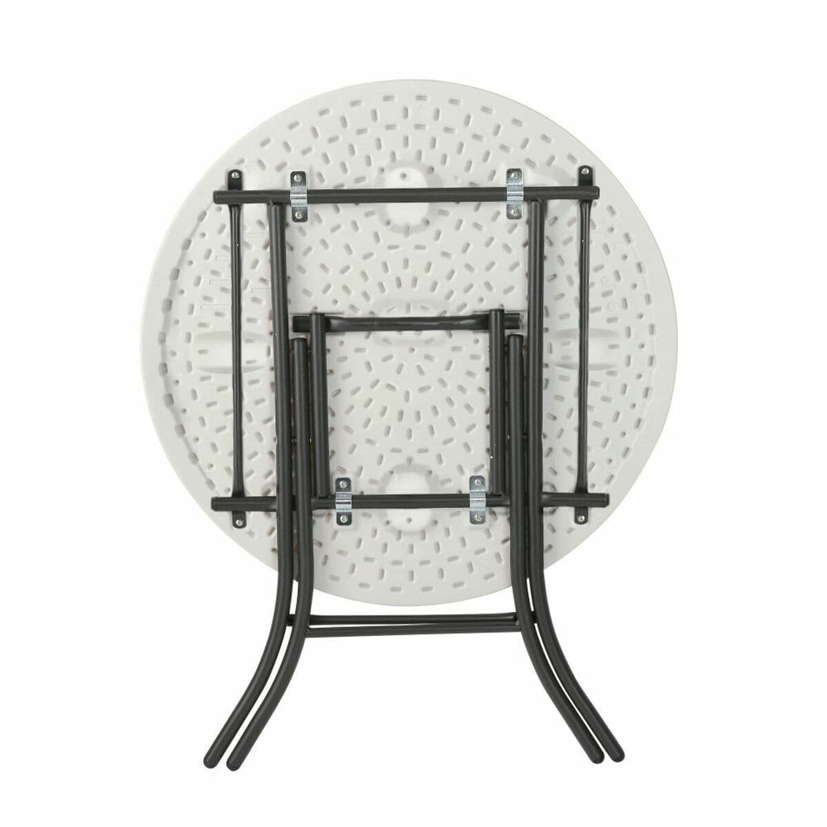 Fällbord Lifetime Vit Rund Stål Plast 83 x 73,5 cm — thumbnail 3