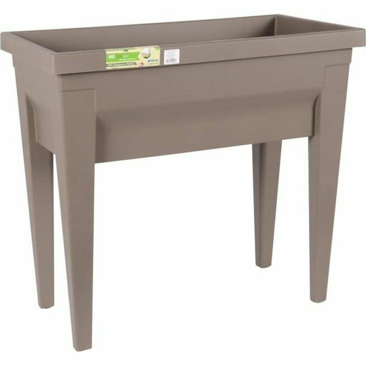 Kruka EDA Grönsaker odlingsbord Beige-brun (taupe) 73 x 38,5 x 68 cm