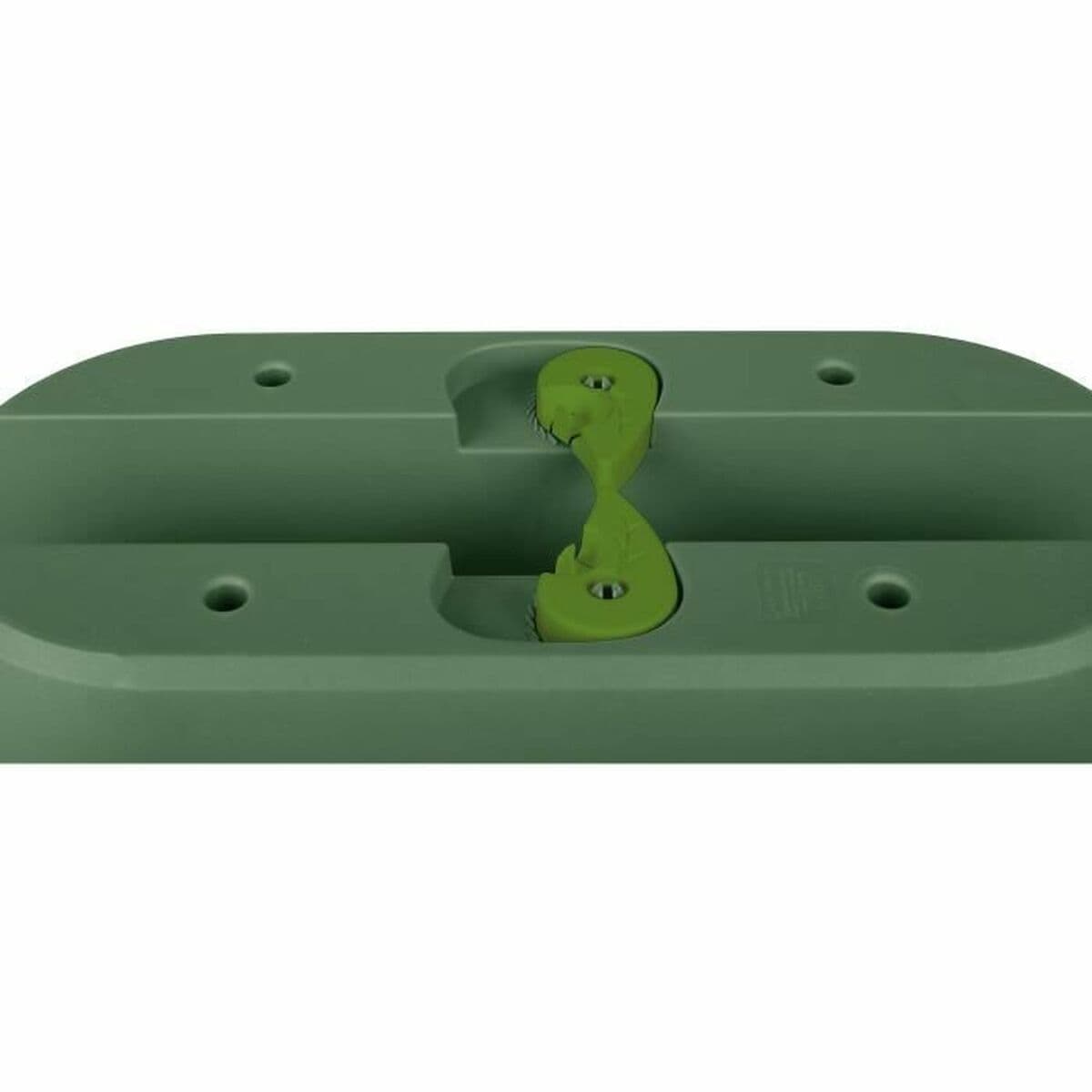 Kruka EDA Grön Plast Oval Modern — thumbnail 2