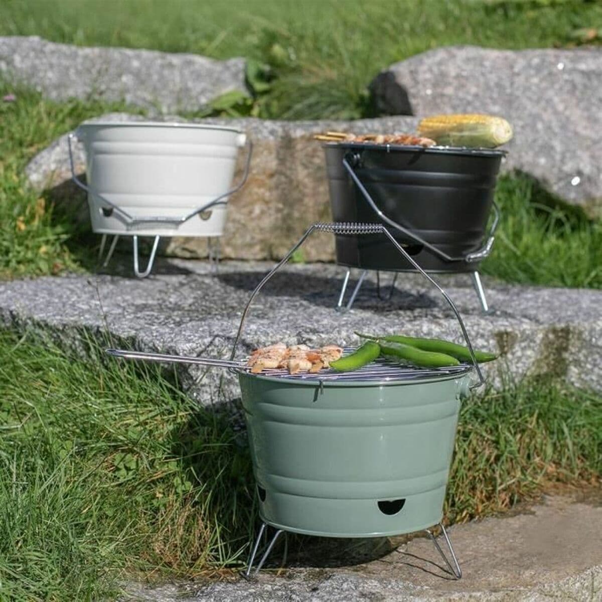 Bärbar Grill Livoo DOC327V  Metall Stål — thumbnail 5