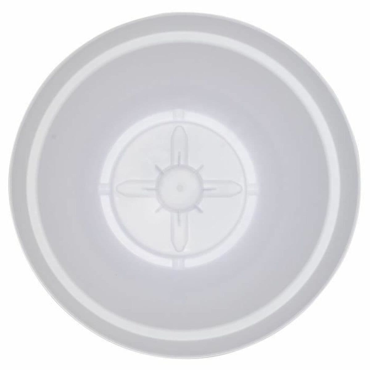 Kruka Riviera Vit Plast Fyrkantig Ø 50 cm — thumbnail 2