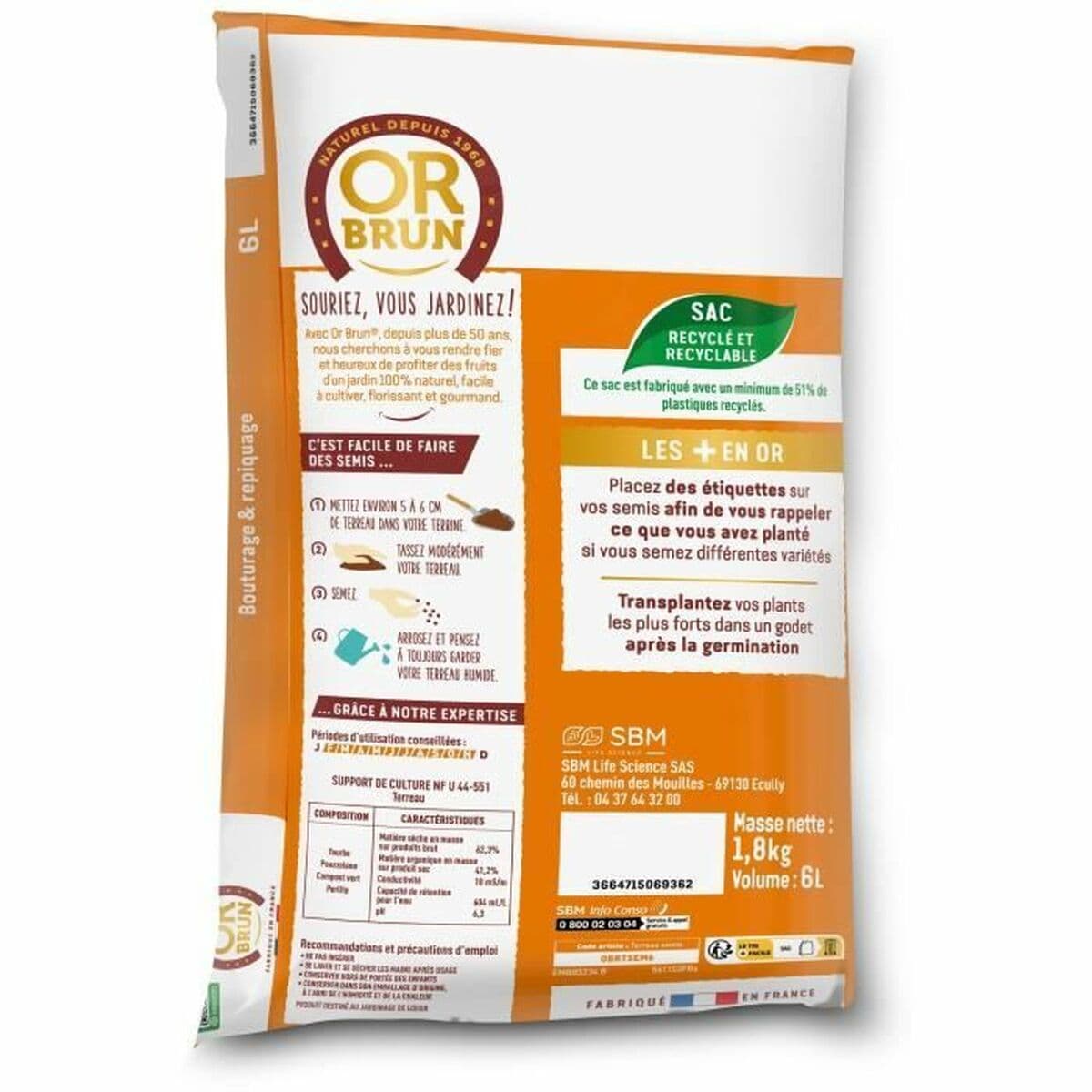 Krukkompost OR BRUN 6 L — thumbnail 4