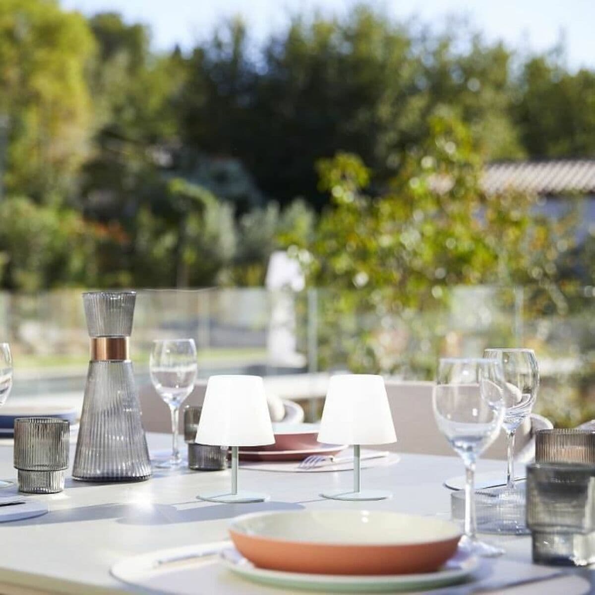 Bordslampa Lumisky E27 Grön — thumbnail 4