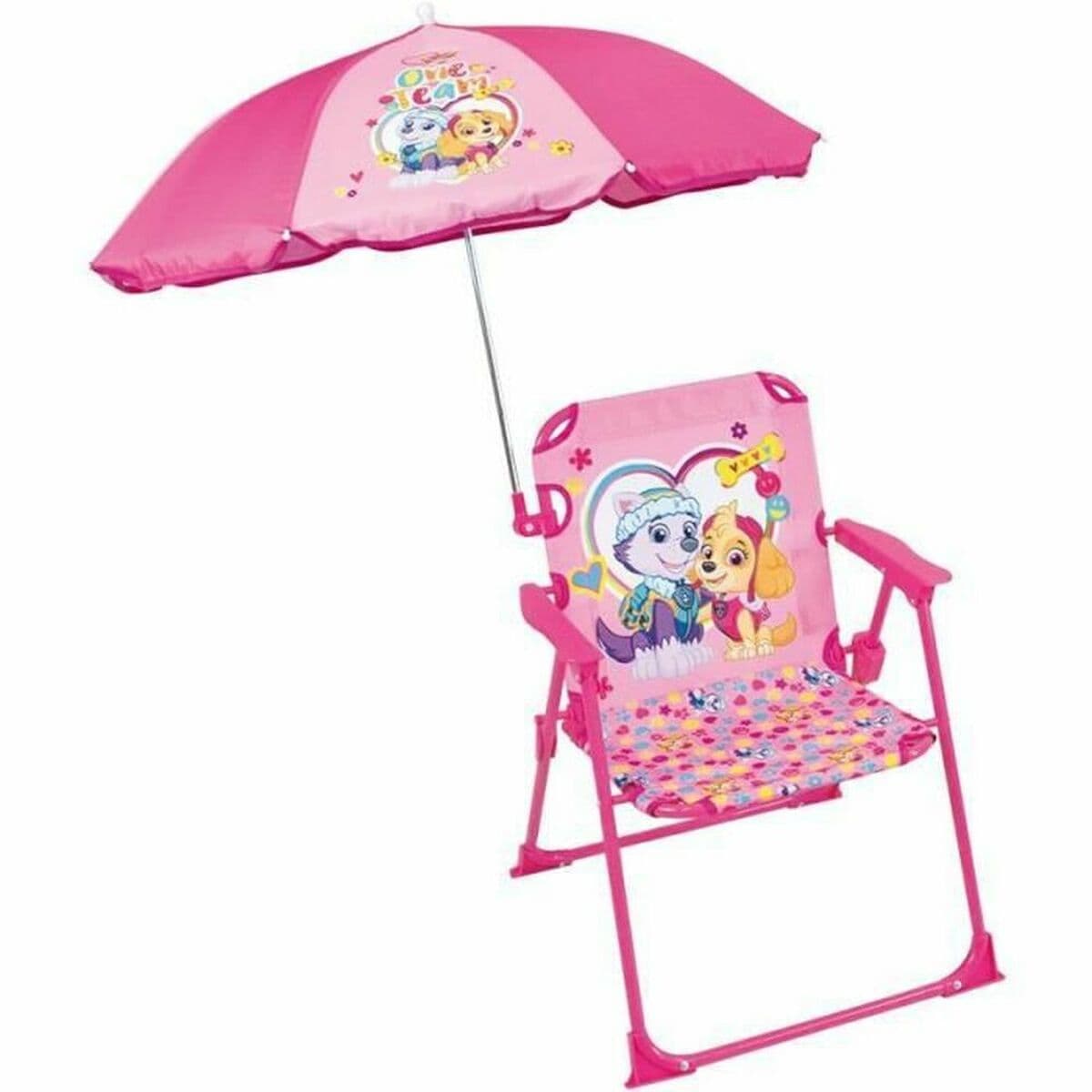 Strandstol Fun House PAT'PATROUILLE 38,5 x 38,5 x 37,5 cm Rosa