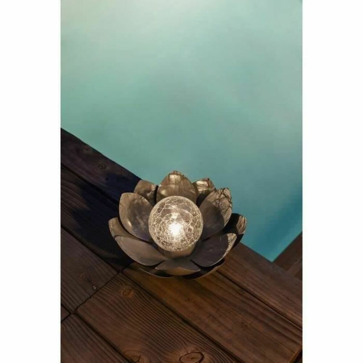 Solcellslampa Galix Waterlily 25 cm — thumbnail 2