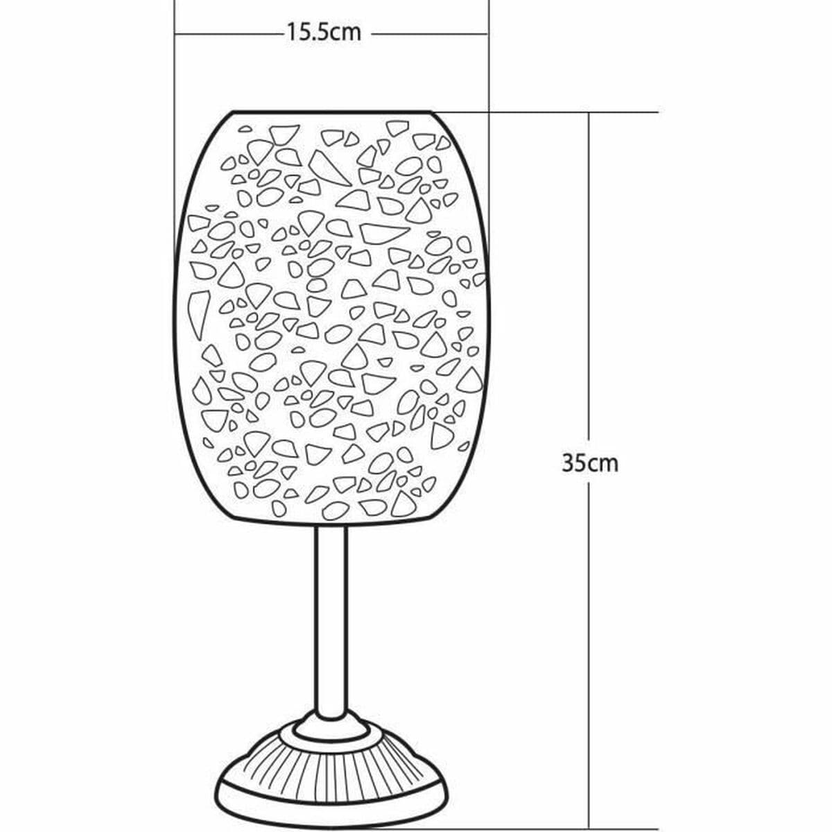 Solcellslampa Galix G2003 Krom 10 W Kallvit 10 lm — thumbnail 3