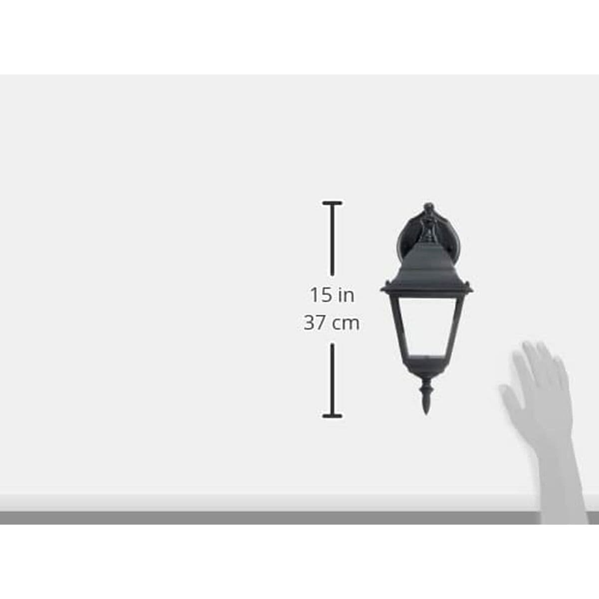 Vägglykta Brilliant 44282/06 Svart Metall 60 W E27 — thumbnail 4