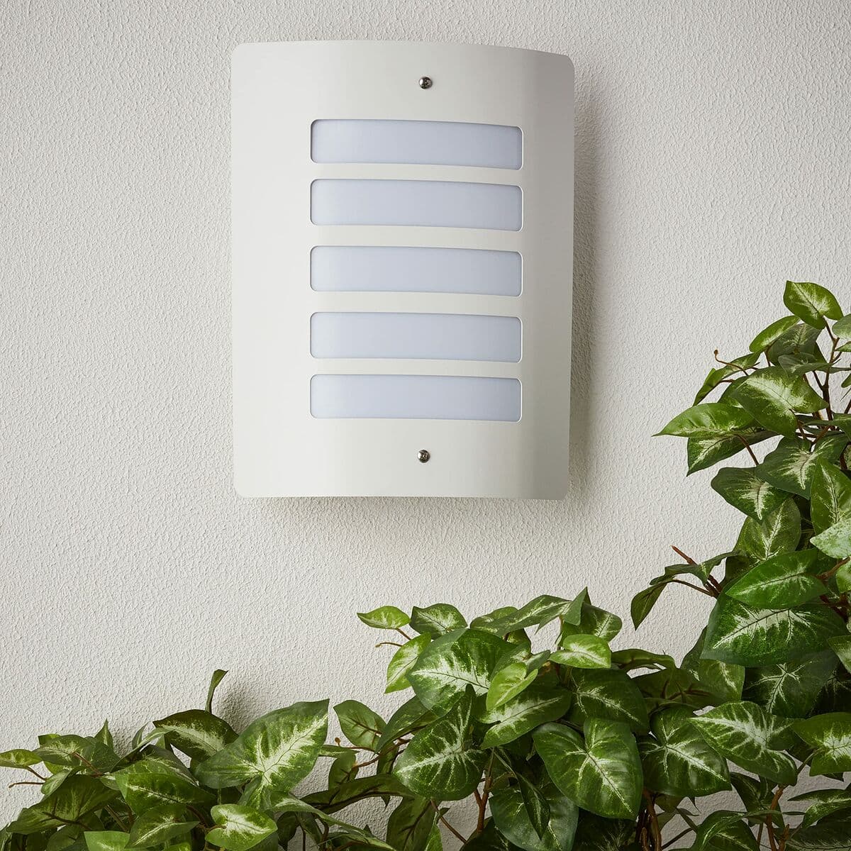 Vägglykta Brilliant Todd Vit Metall Plast 60 W E27 — thumbnail 2