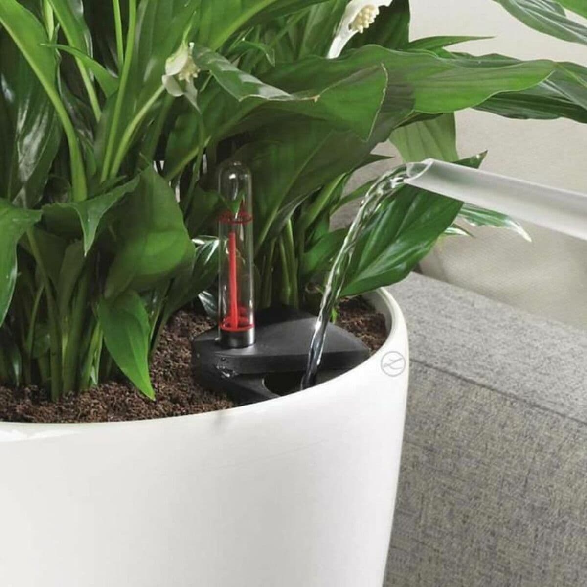 Kruka Lechuza Vit polypropen Rund — thumbnail 5