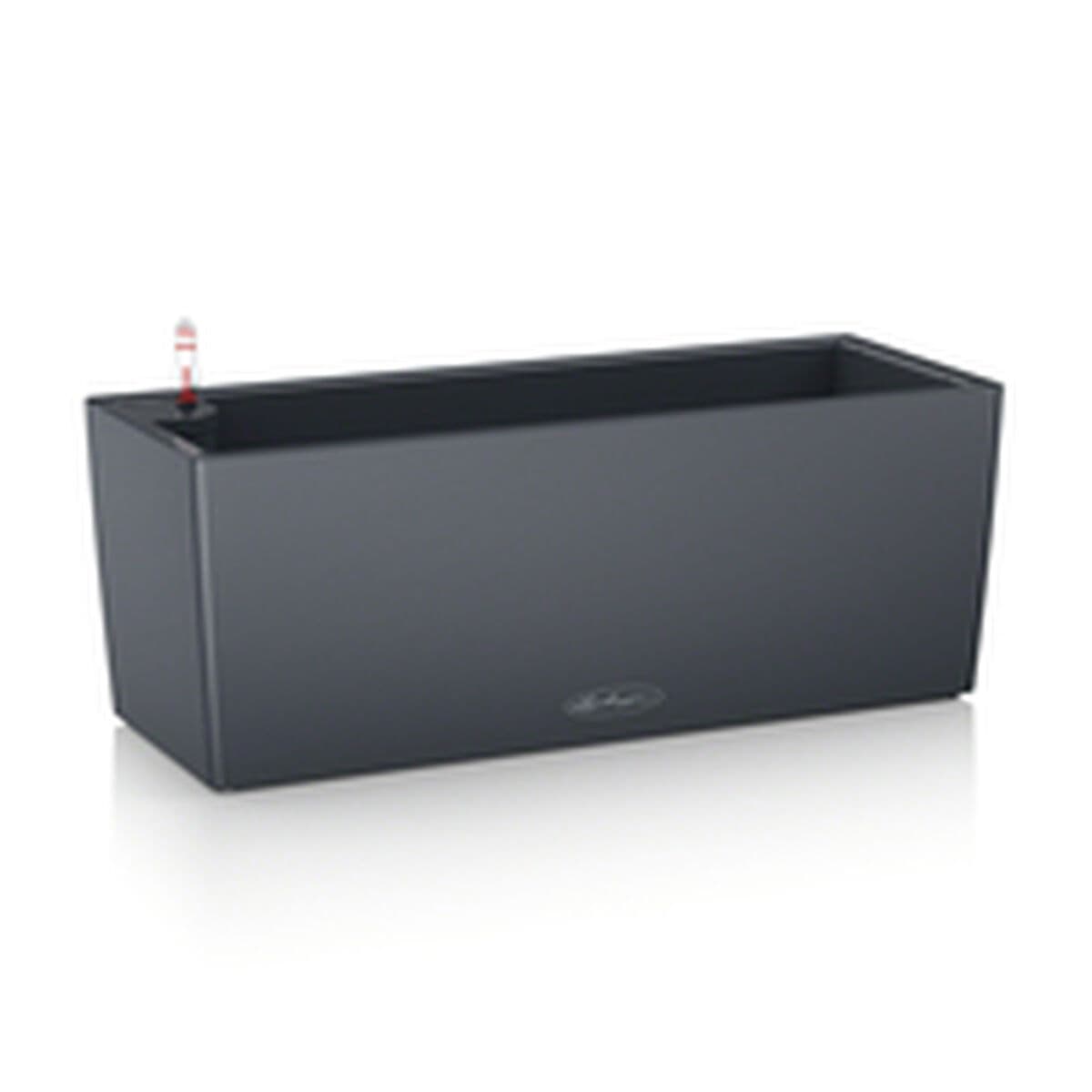 Kruka Lechuza Svart Grå polypropen — thumbnail 2