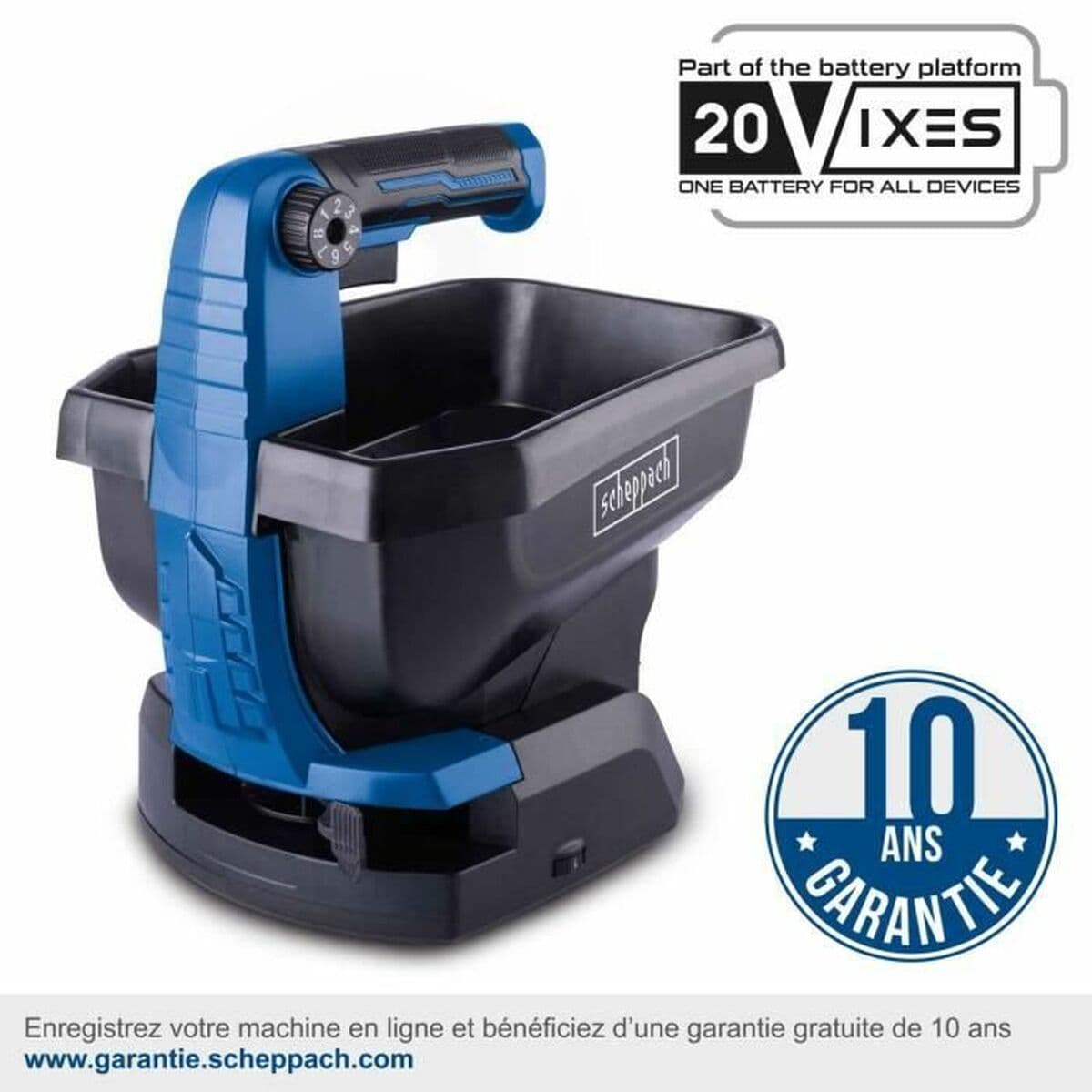 Såmaskin Scheppach C-GSP800-X - 20V IXES — thumbnail 3