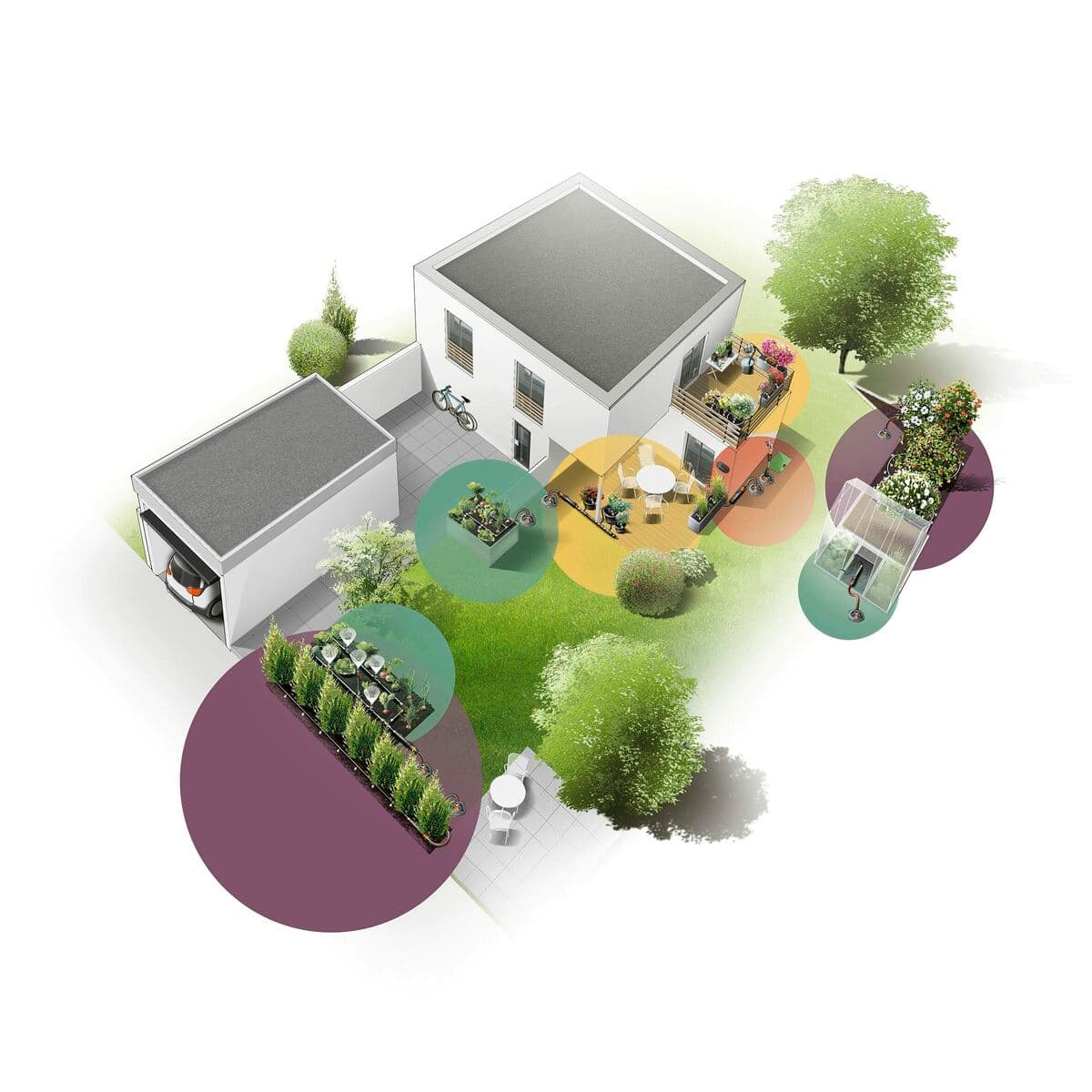 Droppbevattningssystem Gardena 13501-20 — thumbnail 10