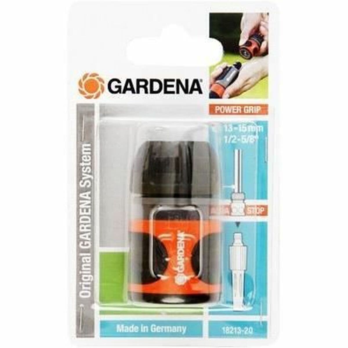 Slanganslutning Gardena 18213-20 Adapter 15 mm — thumbnail 4