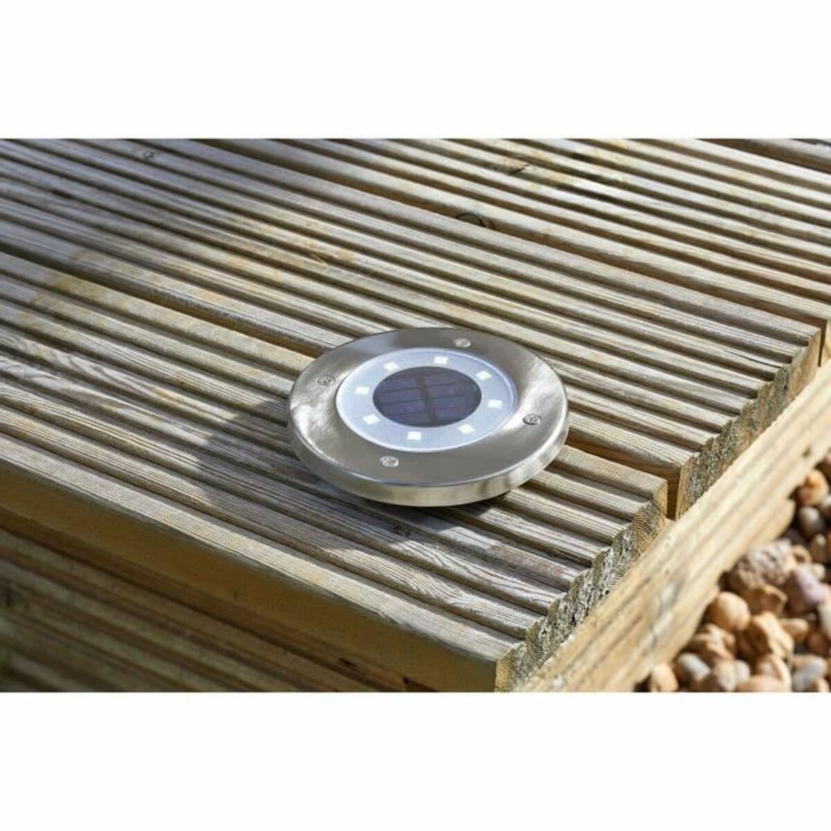 solcellslampo Smart Garden Golv Svart Aluminium (4 antal) — thumbnail 2