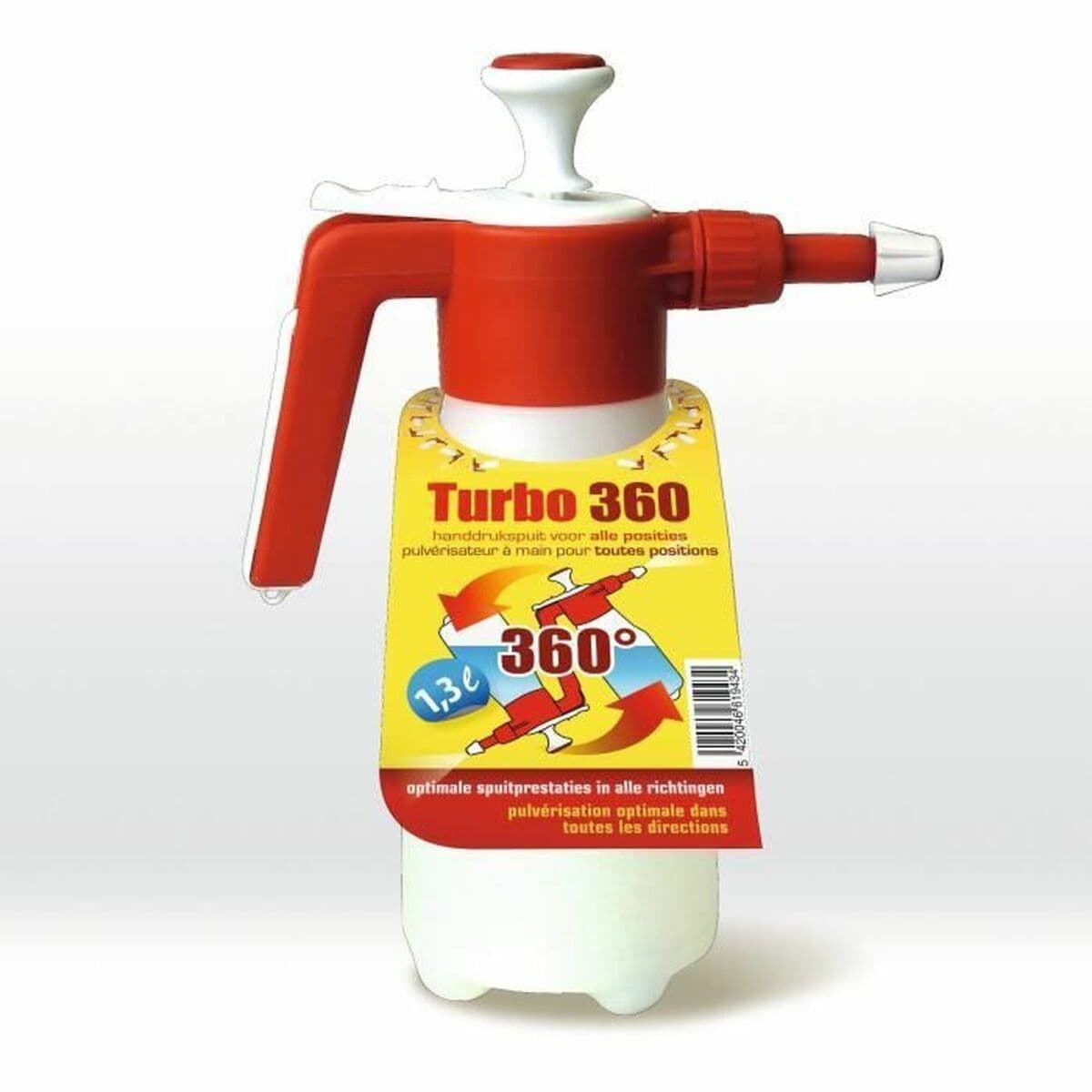Tryckspruta för trädgård BSI Turbo 360 1,3 L Vit Röd — thumbnail 2