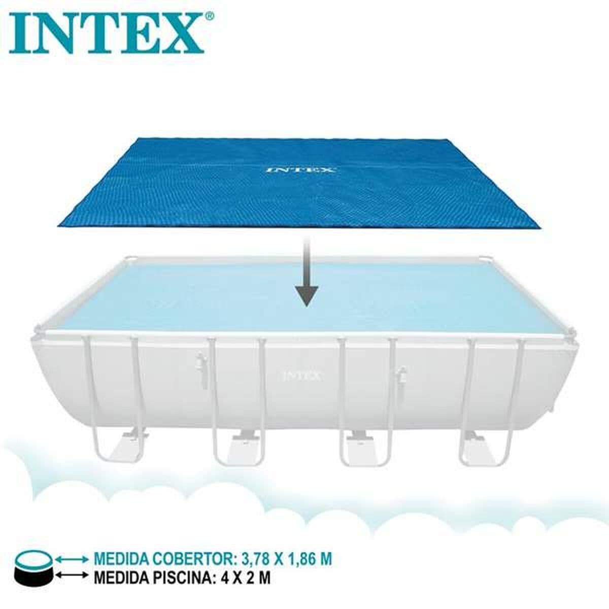 Pool Cover Intex Frame Sol Rektangulär 378 x 186 cm — thumbnail 3