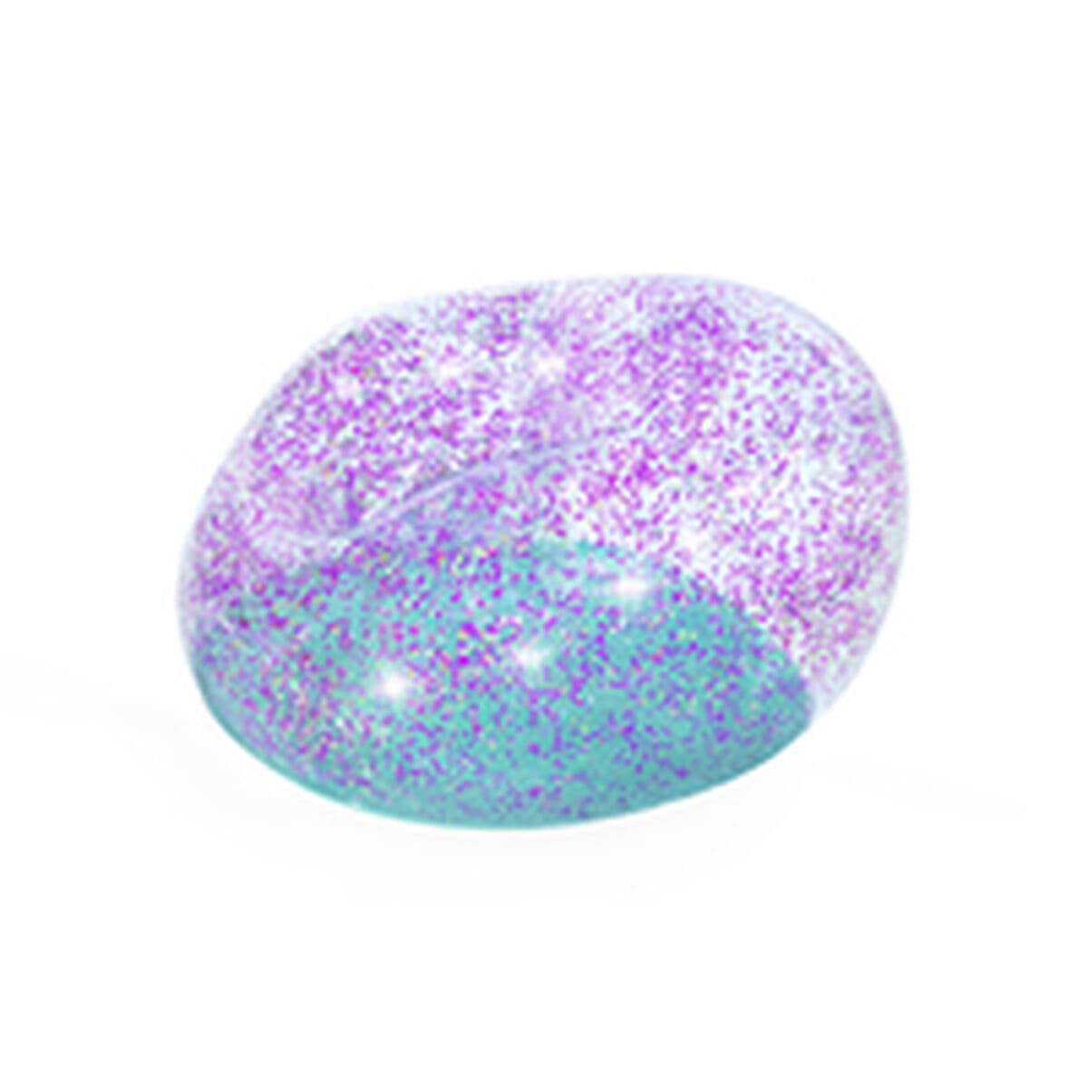 Bestway Jättestor Glitteruppblåsbar Stol 114x112x66 cm +6 År Inomhus och Trädgård 75115 — thumbnail 4