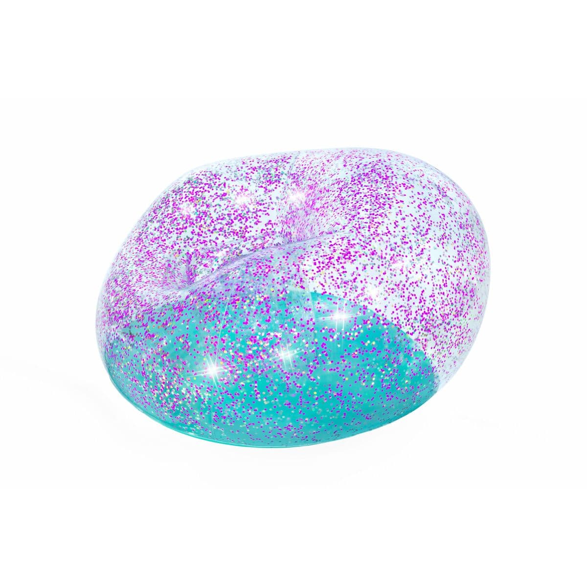 Bestway Jättestor Glitteruppblåsbar Stol 114x112x66 cm +6 År Inomhus och Trädgård 75115 — thumbnail 23