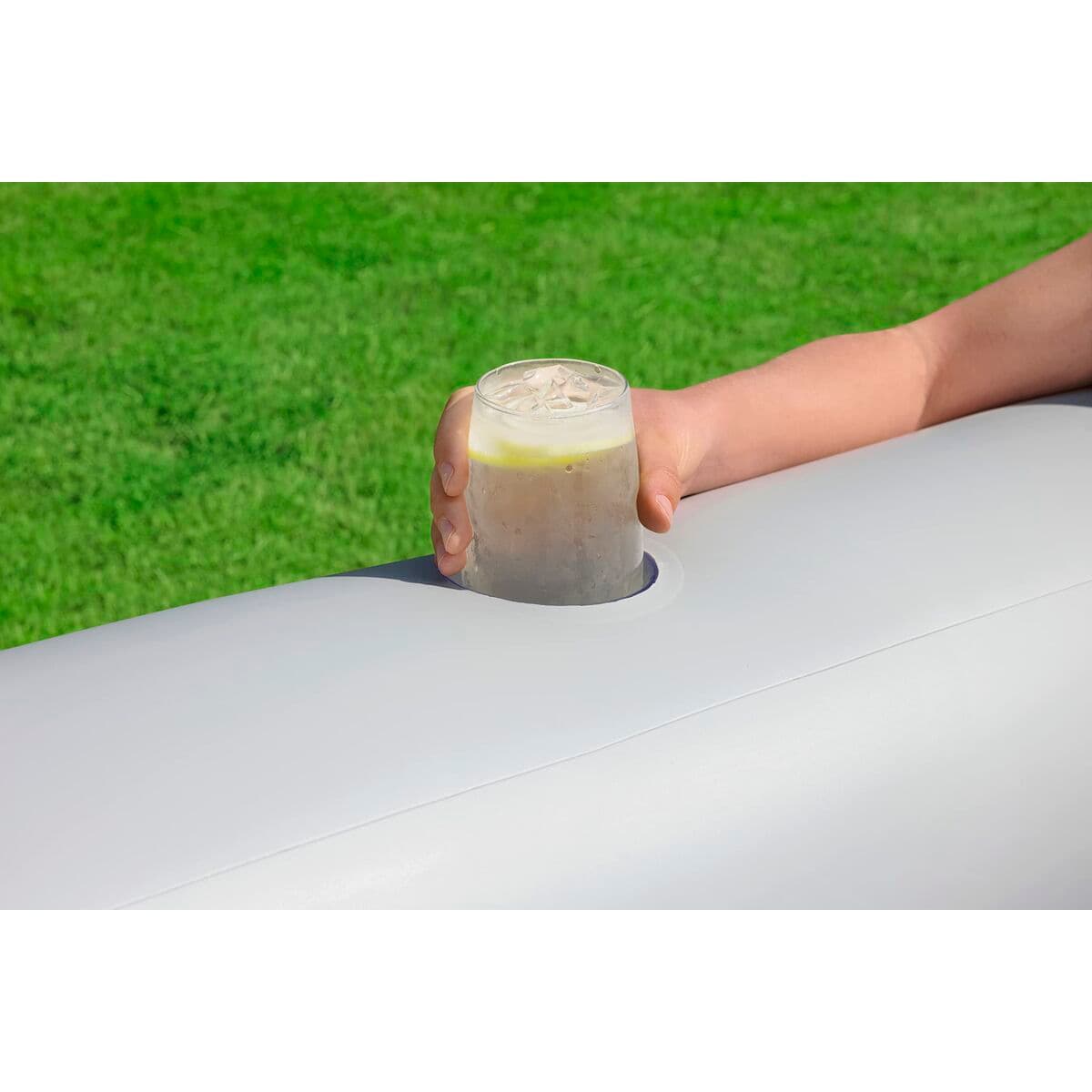 Bestway Uppblåsbar familjepool 213x206x53 cm +6 År Trädgård 54423 — thumbnail 13