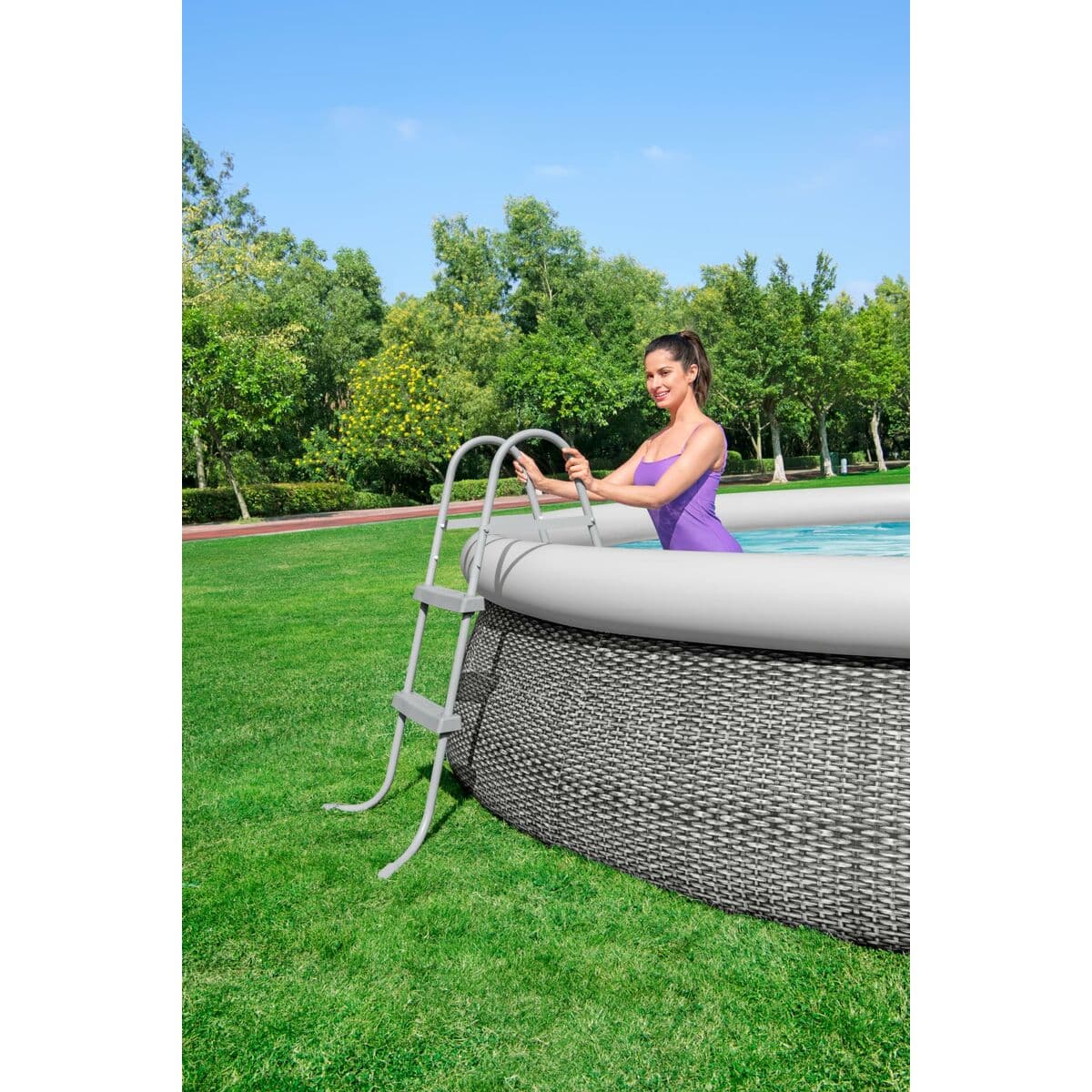 Bestway Pool Stege 84 cm Trädgård 58430 — thumbnail 9