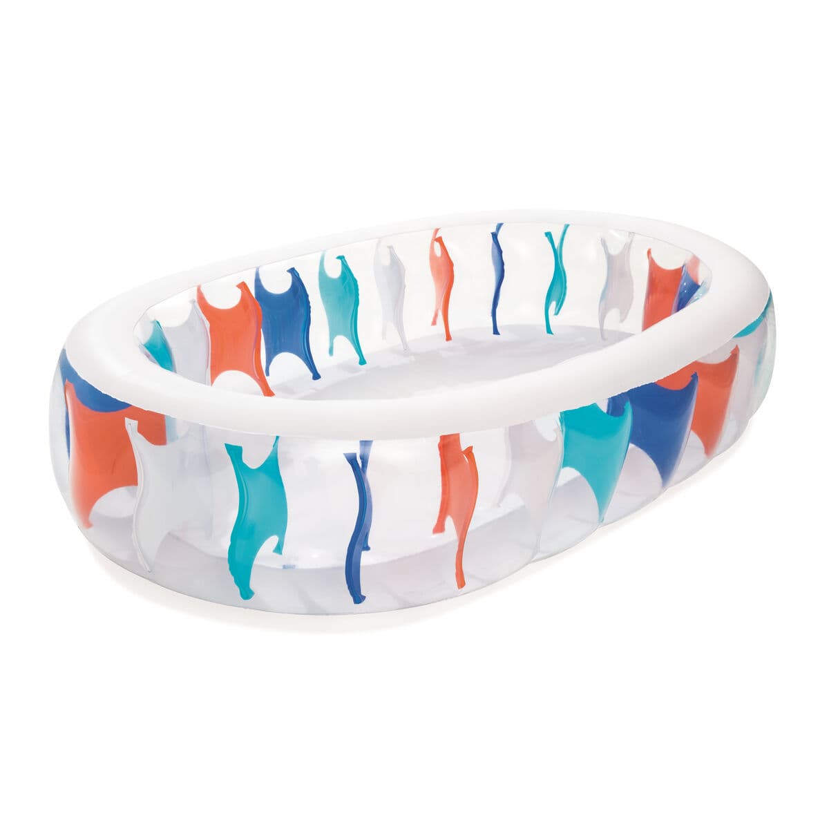 Bestway Uppblåsbar Oval Pool 229x152x51 cm +6 År Trädgård 54066 — thumbnail 7