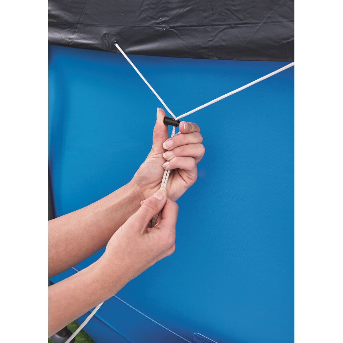 Bestway Pool Cover PVC D457 cm Trädgård 58038 — thumbnail 14