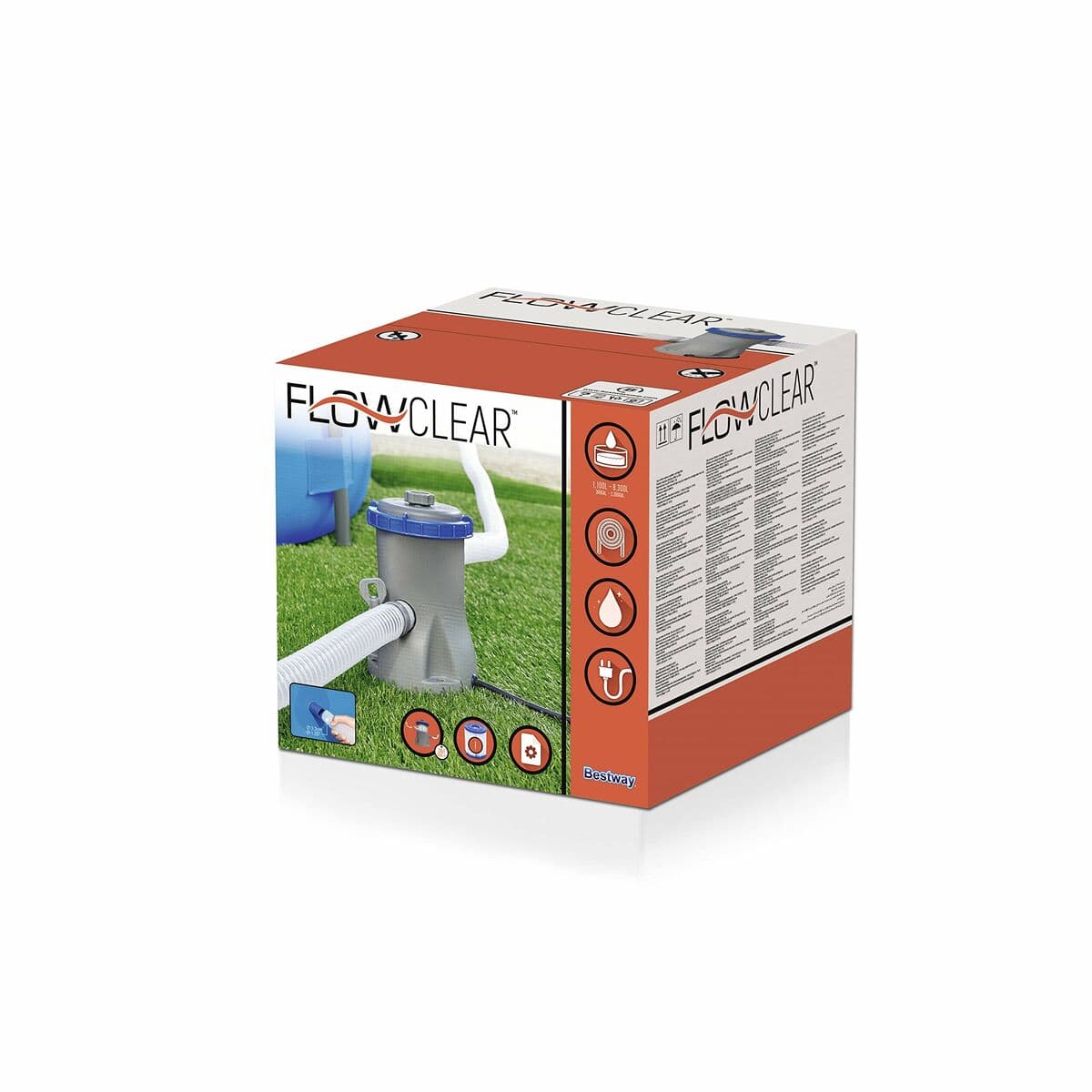 Bestway Poolrenare 1249 liter/timme Trädgård 58381 — thumbnail 3