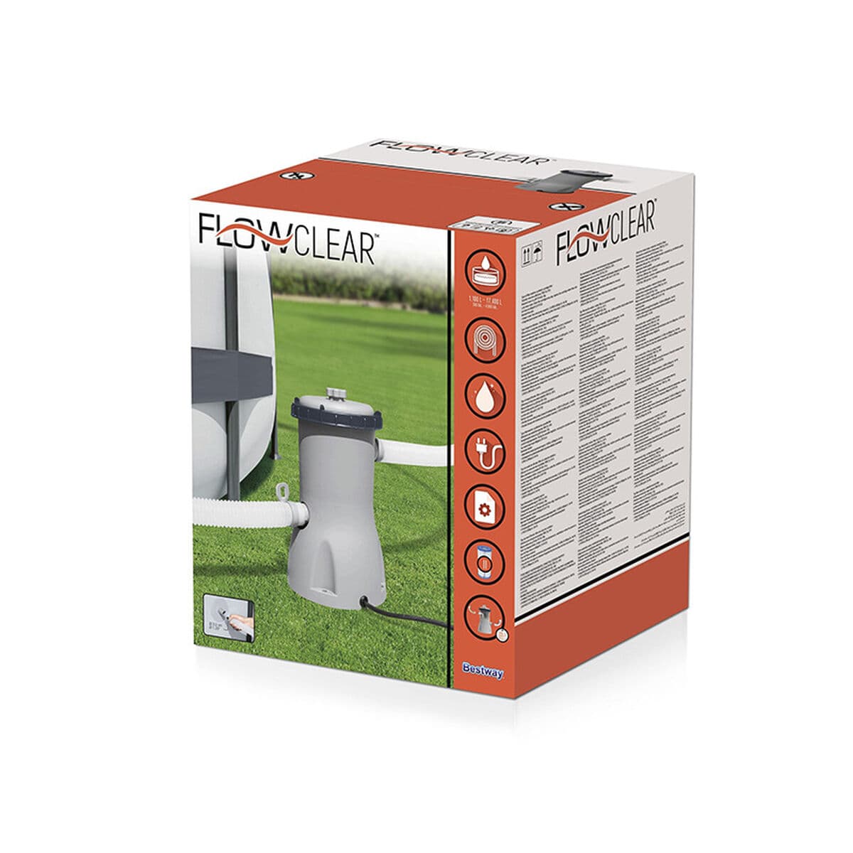 Bestway Pool Rengörare 3028 Liters/Timme Trädgård 58386 — thumbnail 14