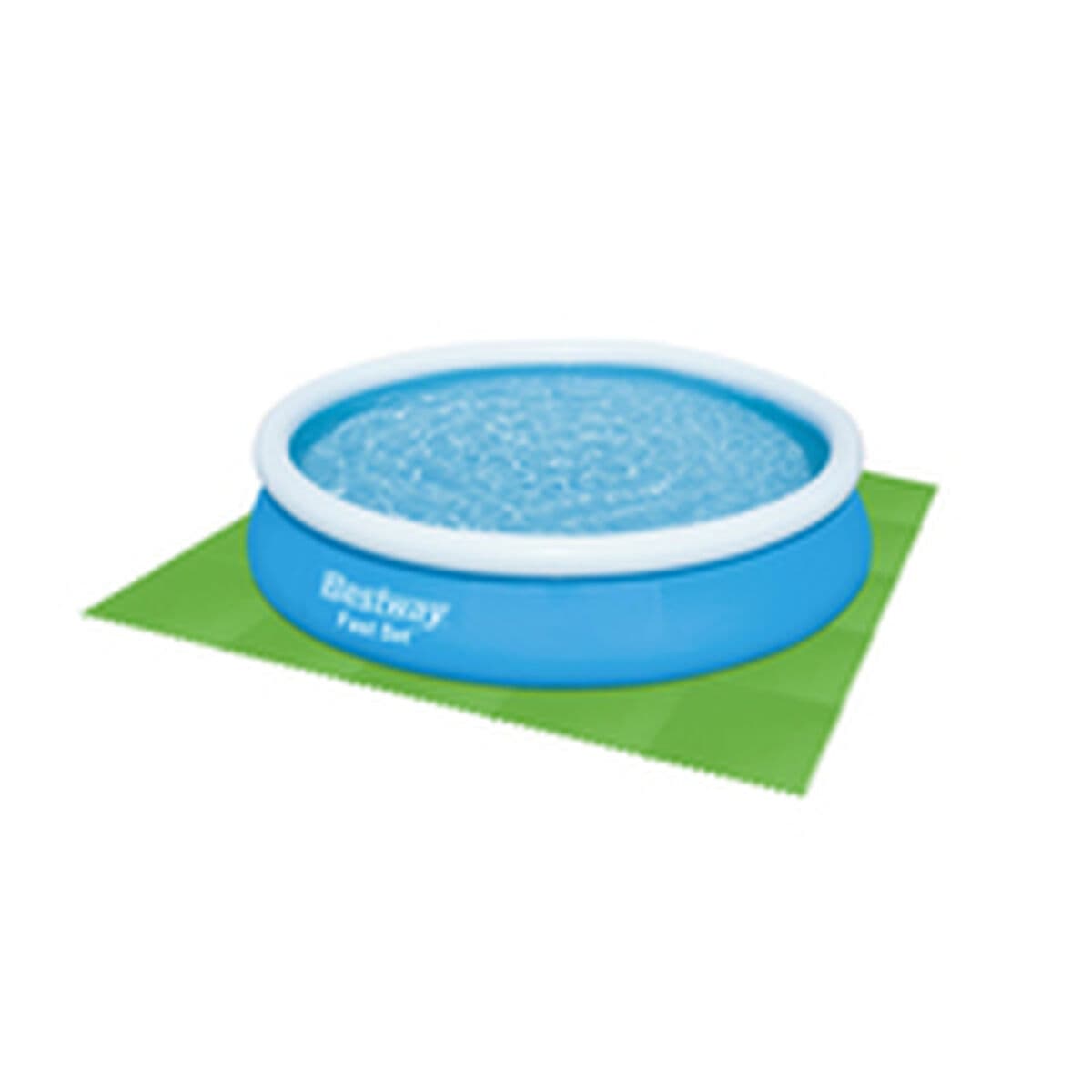 Bestway Pool Foam Golv Grön 9 bitar 78x78 cm Trädgård 58636 — thumbnail 10