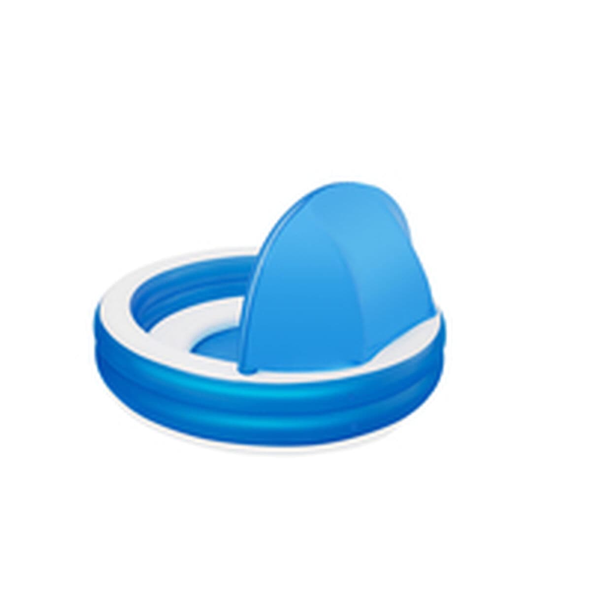 Bestway Uppblåsbar Pool 2 Kammare Parasoll 241x241x140 cm +6 År Trädgård 54337 — thumbnail 3