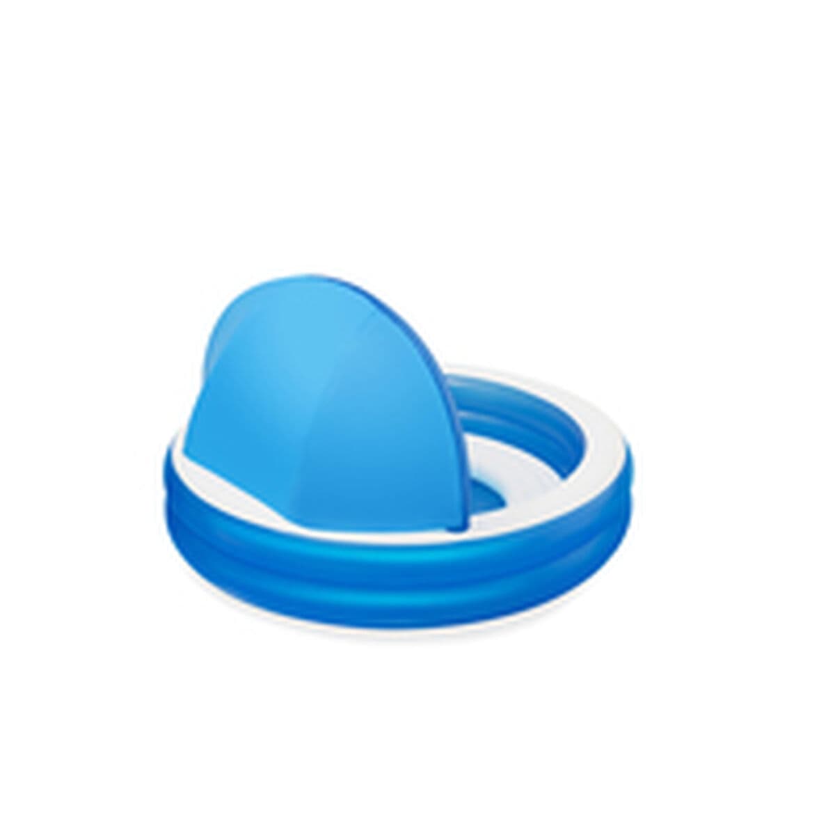 Bestway Uppblåsbar Pool 2 Kammare Parasoll 241x241x140 cm +6 År Trädgård 54337 — thumbnail 2