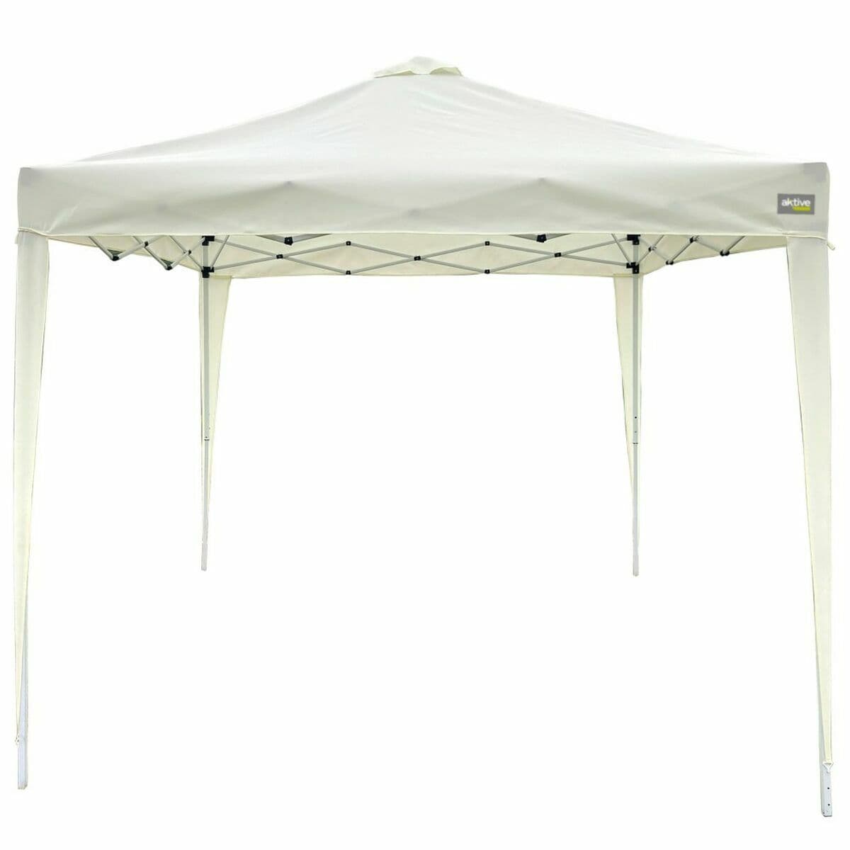 Gazebo Aktive Max-Air Vit 300 x 300 x 250 cm Tyg Stål