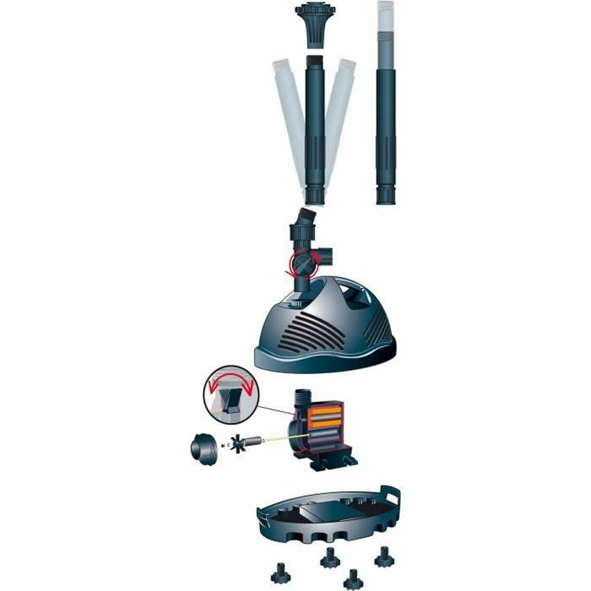 Vattenpump Ubbink Elimax 500 — thumbnail 5