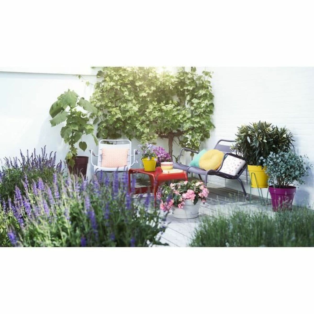 Kruka Elho Loft Urban 25 Gul Ø 24,5 x 22,2 cm — thumbnail 4