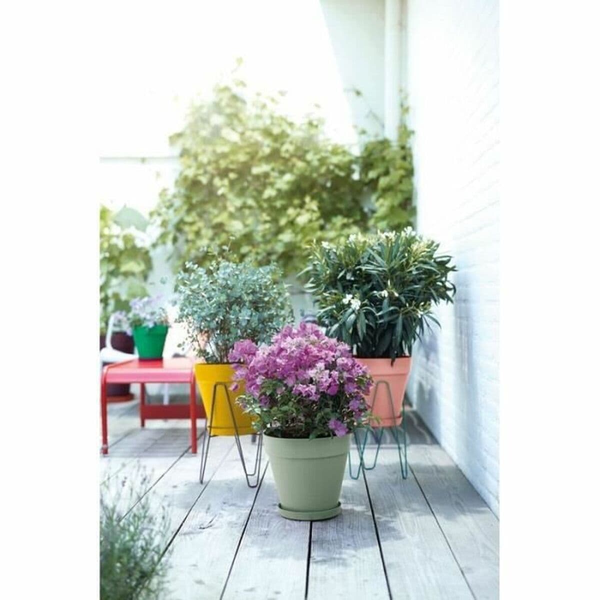 Kruka Elho   Rund Grön Plast Ø 40 cm — thumbnail 4