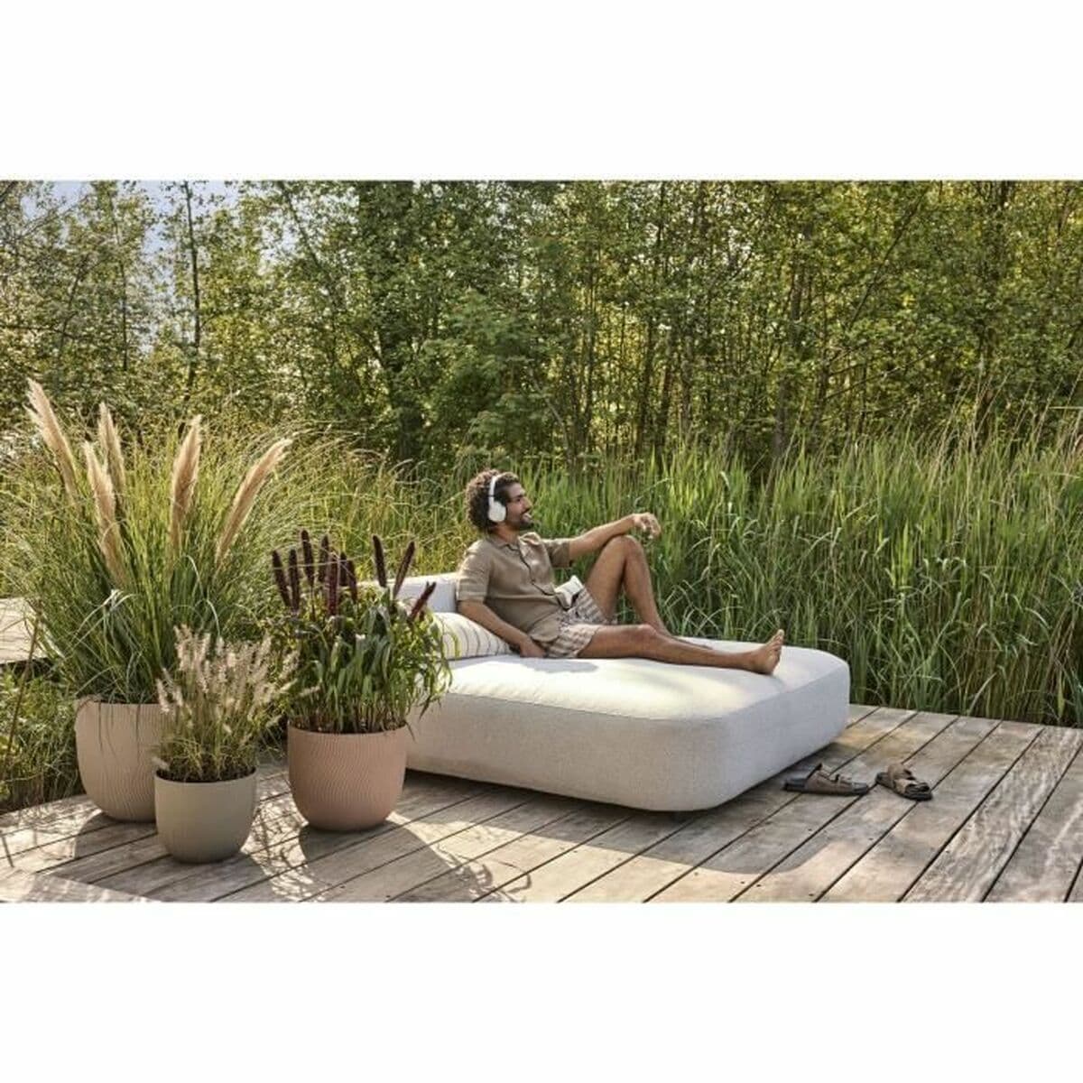 Kruka Elho Beige 30 x 29,5 x 25 cm — thumbnail 3