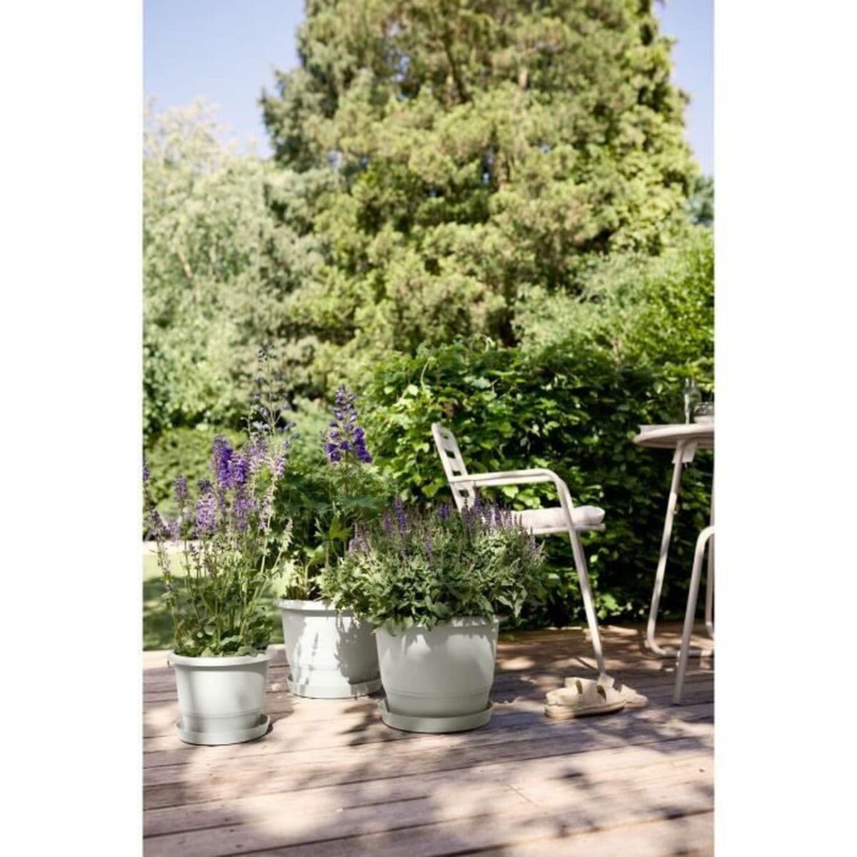 Kruka Elho Amiga Round 40 Vit 39 x 29 cm — thumbnail 4