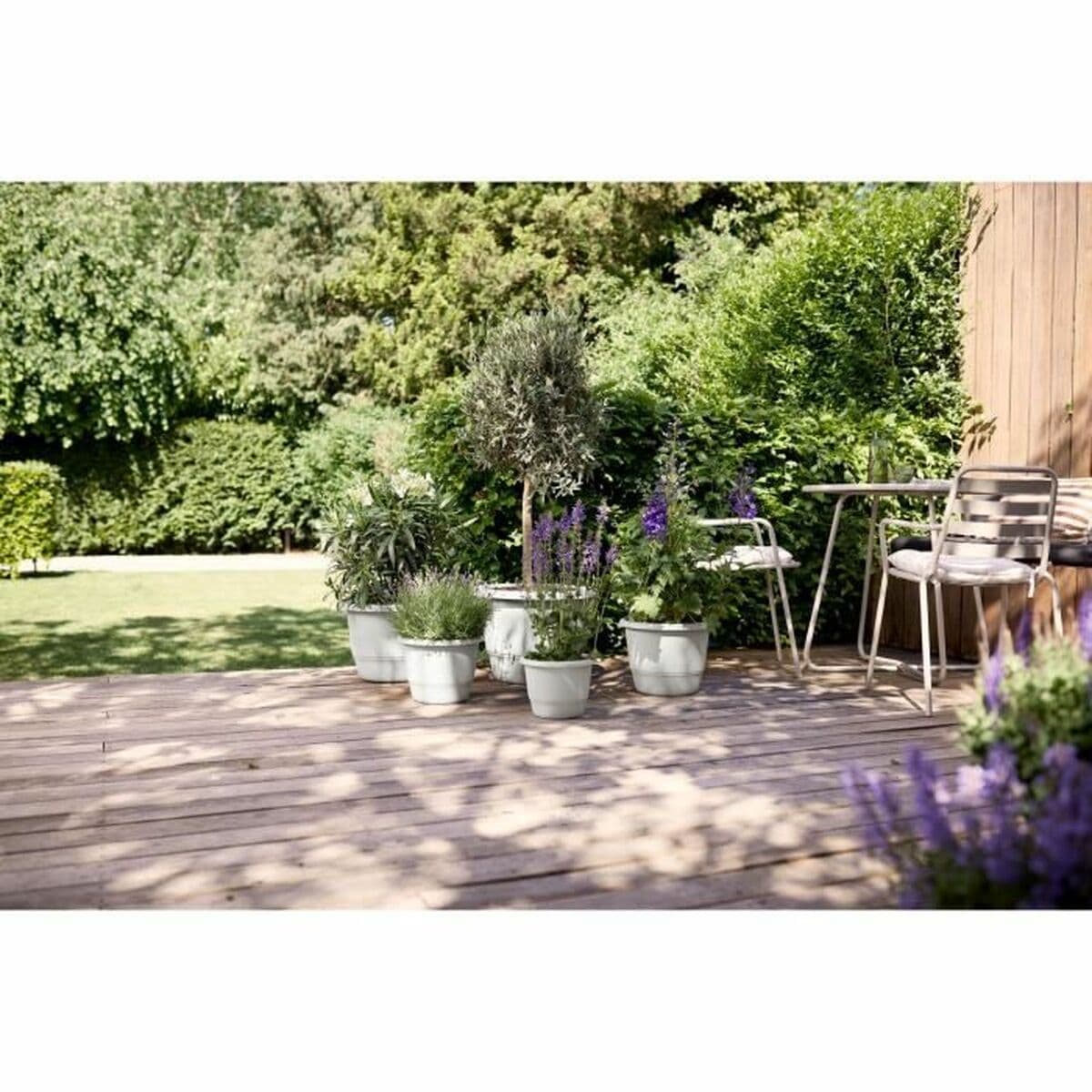 Kruka Elho Amiga Round 40 Vit 39 x 29 cm — thumbnail 2