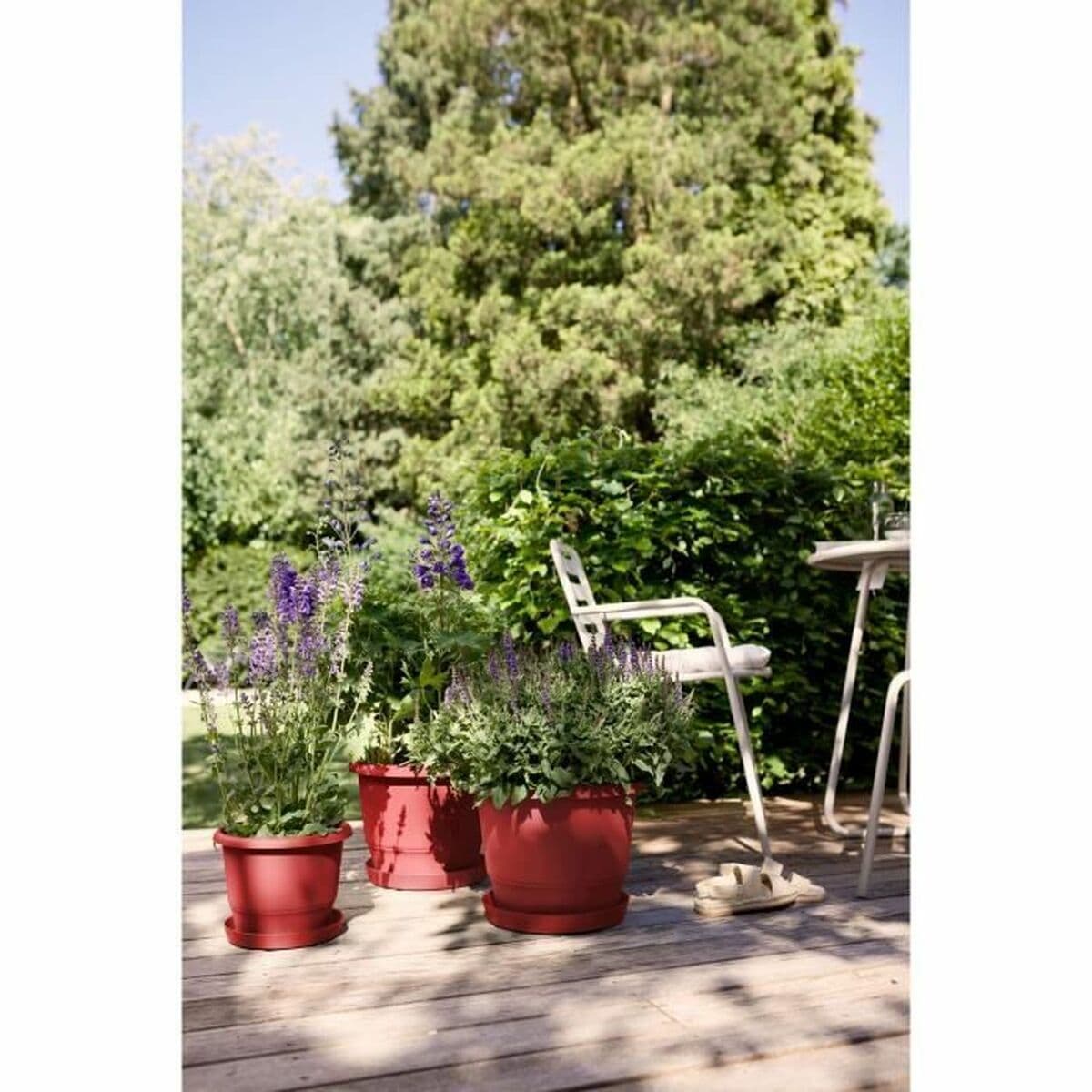 Kruka Elho Amiga Round 40 Röd rouge 39 x 29 cm — thumbnail 4