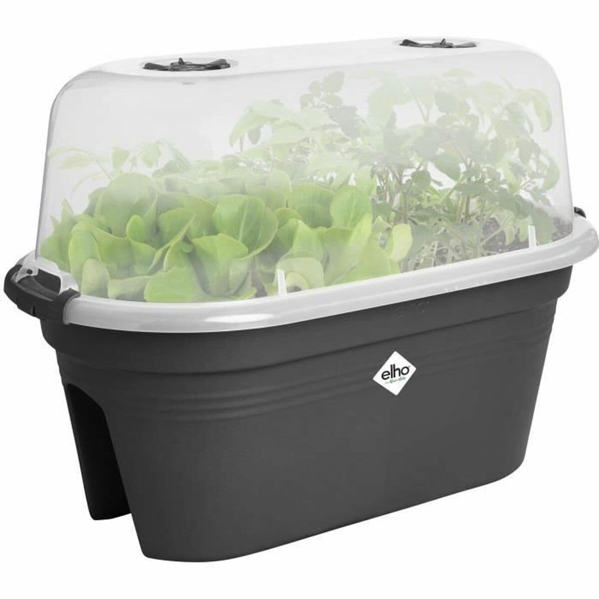 Kruka Elho Svart 55 x 28,5 x 25 cm — thumbnail 4