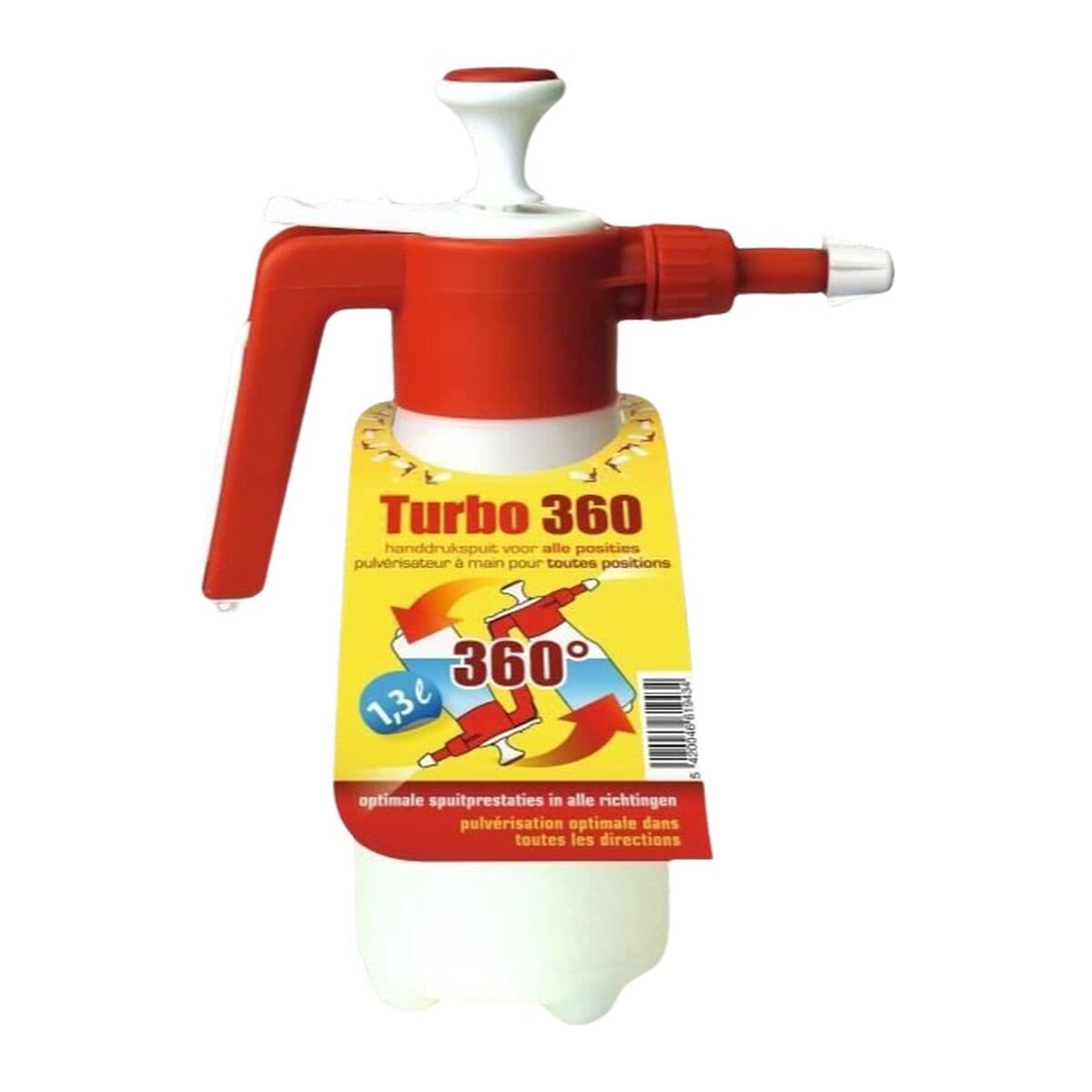 Tryckspruta för trädgård BSI Turbo 360 1,3 L Vit Röd