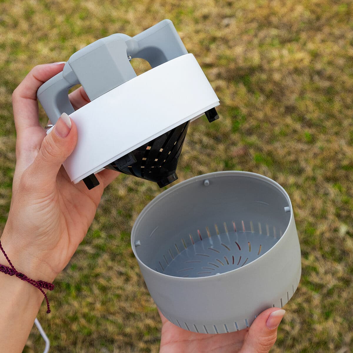 Myggavvisande lampa med insugningsfunktion KL Silen InnovaGoods — thumbnail 10