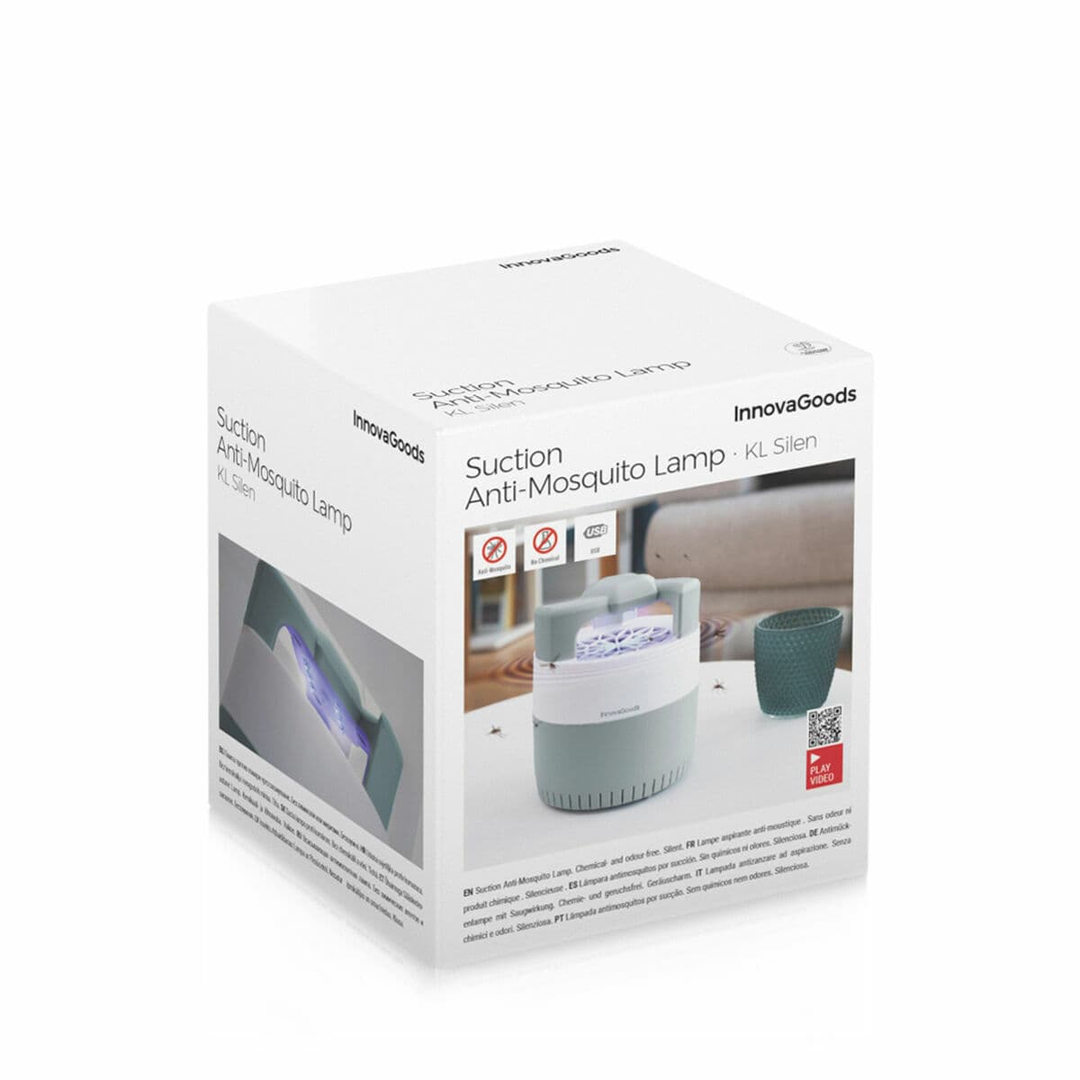 Myggavvisande lampa med insugningsfunktion KL Silen InnovaGoods — thumbnail 9