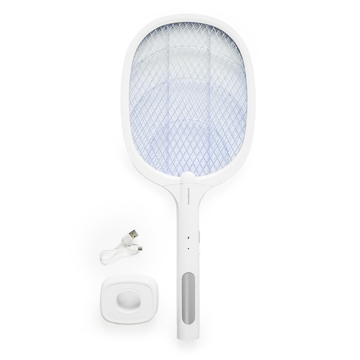 2-i-1 Uppladdningsbart Insektsdödande Racket med UV-ljus Elecfly InnovaGoods — thumbnail 9